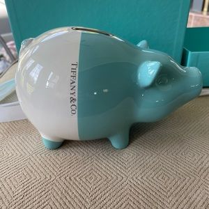 Tiffany & Co. piggy bank for nursery. Brand new out of the box!